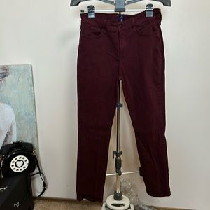 (151) ****NEW LISTING***** NYJD Burgundy Jeans